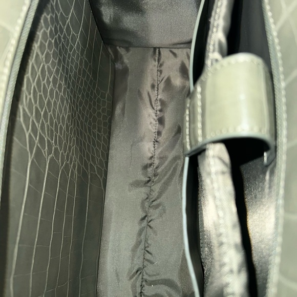 Beis work tote in olive croc - Picture 7 of 10